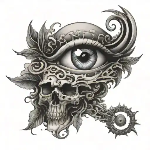 Eye And Skull