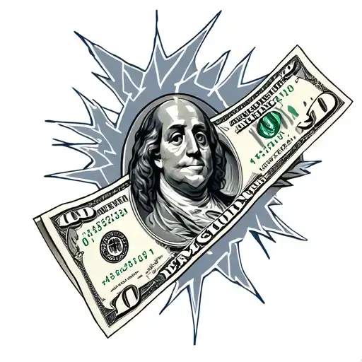 Lightning And Dollar Bill