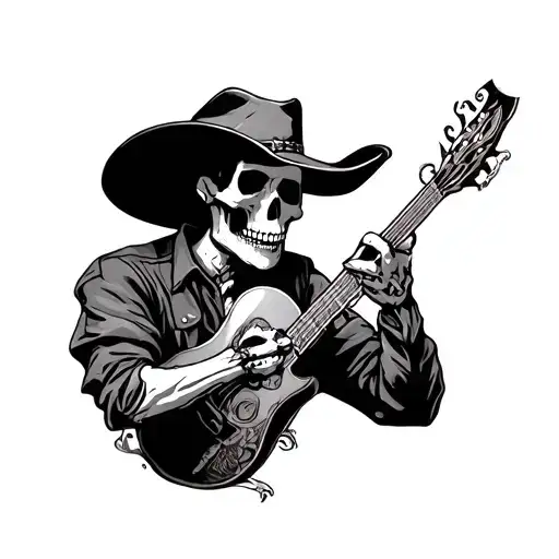 Skeleton Cowboy