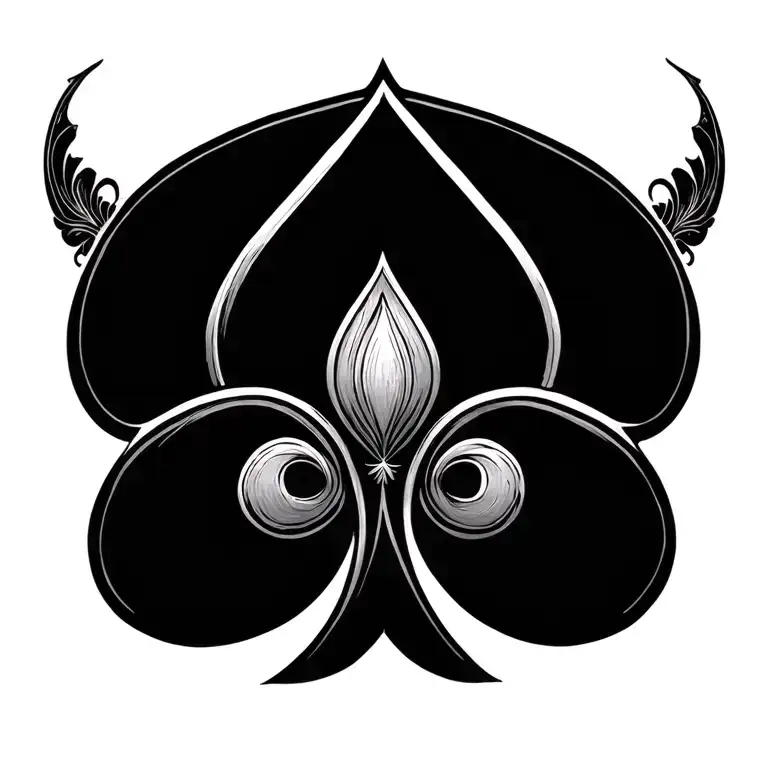 Qween Of Spade Symbol