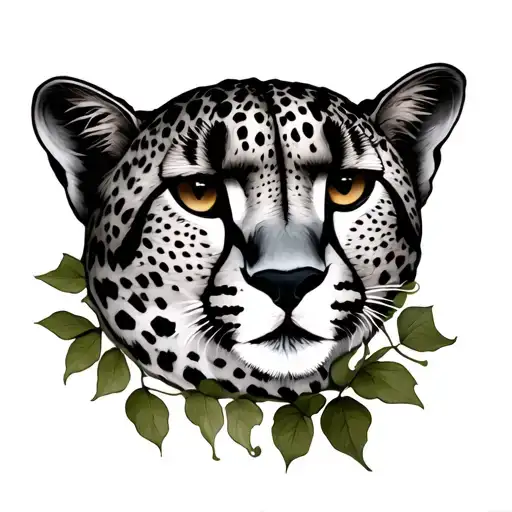 Vine With Cheetah Print