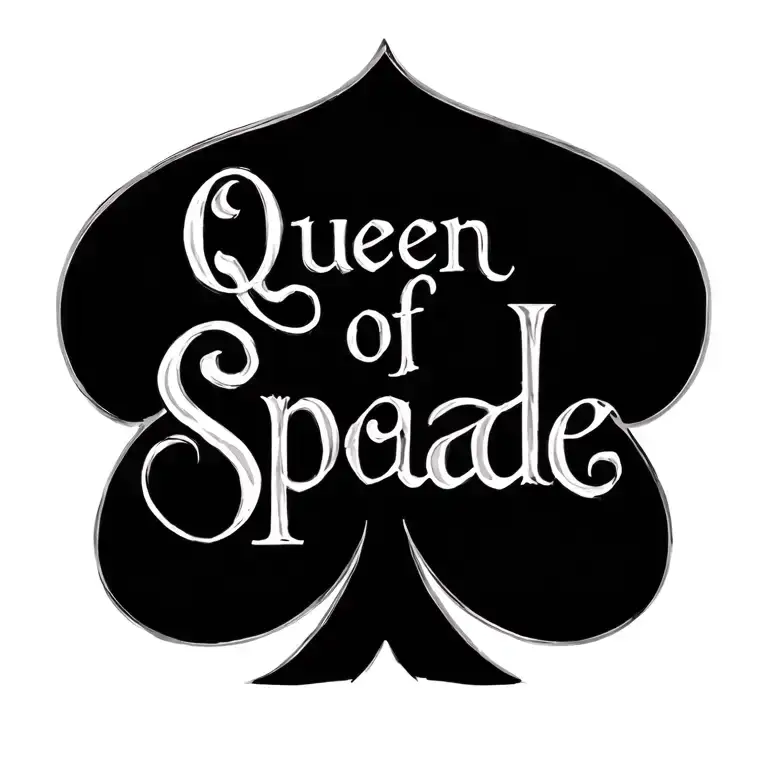 Queen Of Spade Built For Bbc Text