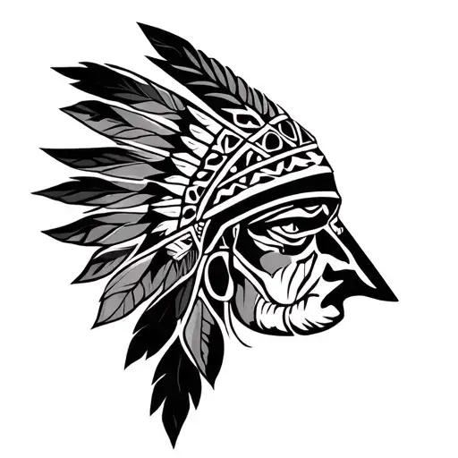 Geometric Western Native American Symbols