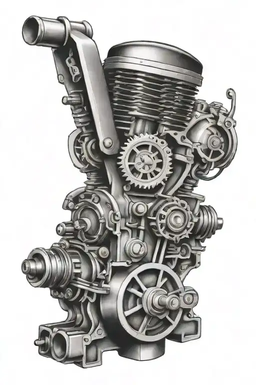 Pistons And Engine Parts