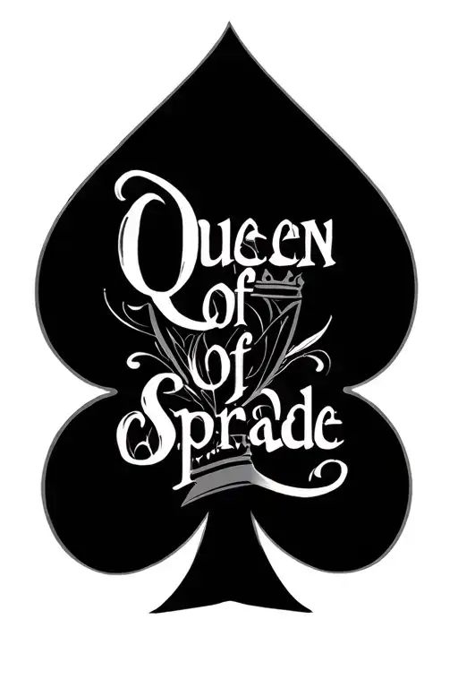 Queen Of Spade Built For Bbc Text
