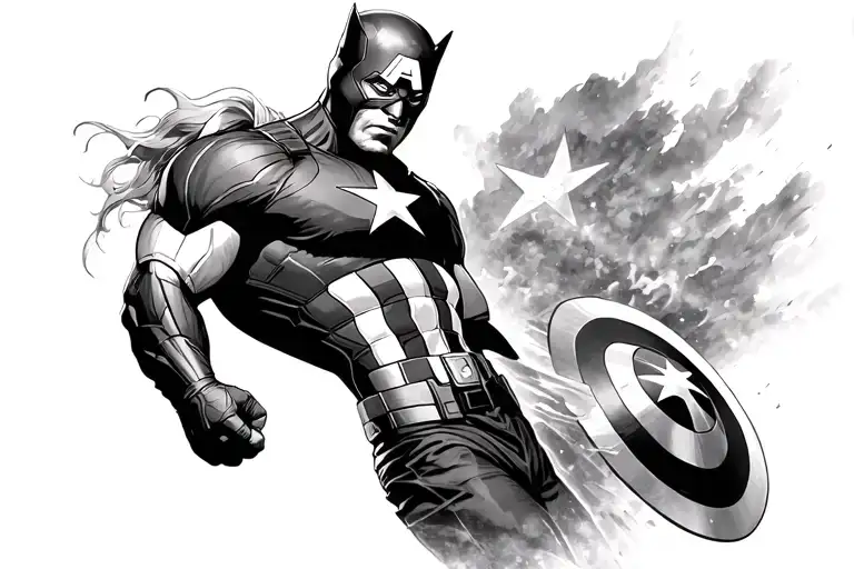 Caprain America Super Hero