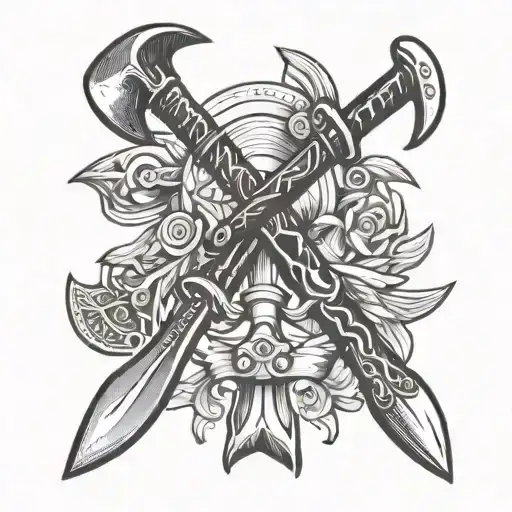 Axes Crossing Over Eachother