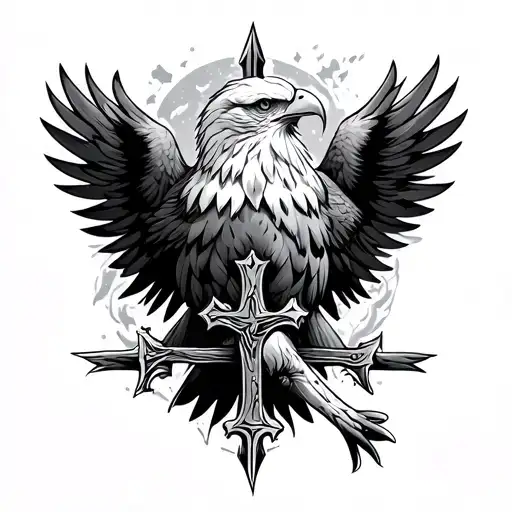Eagle And Cross