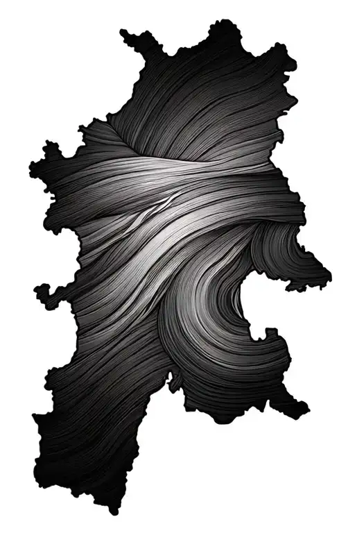 Punjab Map Outline