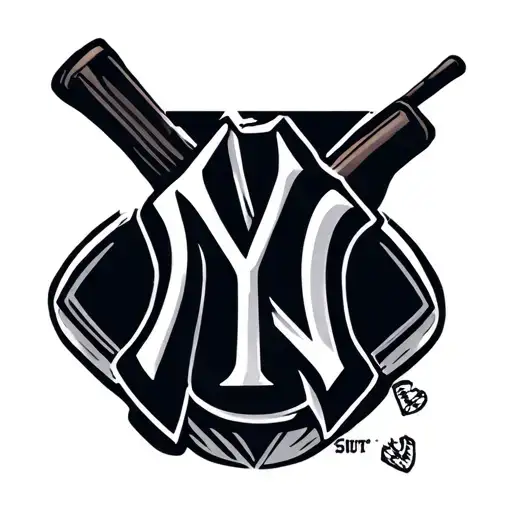 Yankees Logo But Inside Ny