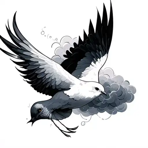 Cloud Dove Fill Sleeve