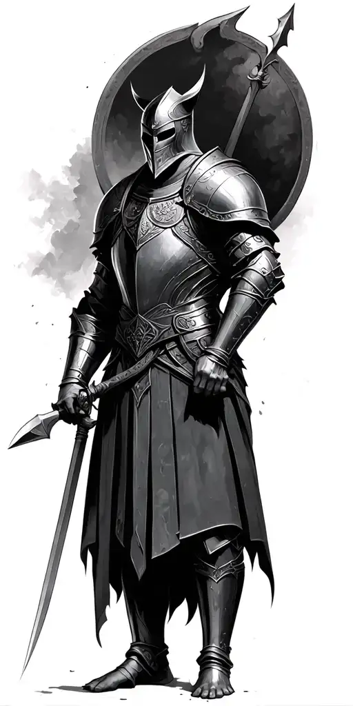 Mythology And Medieval Knight