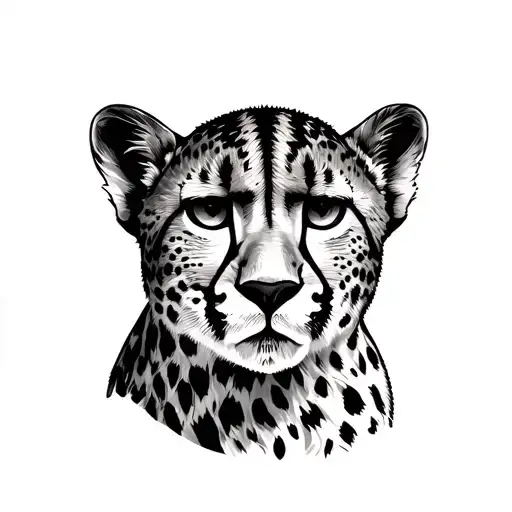 Cheetah Halftone Style