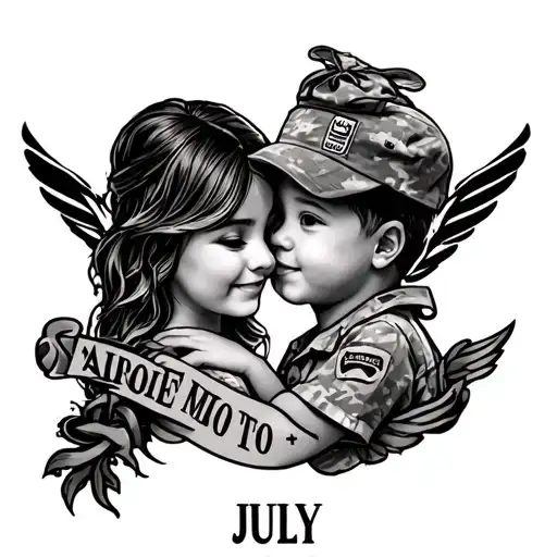 Airforce Mom To Son Born In July