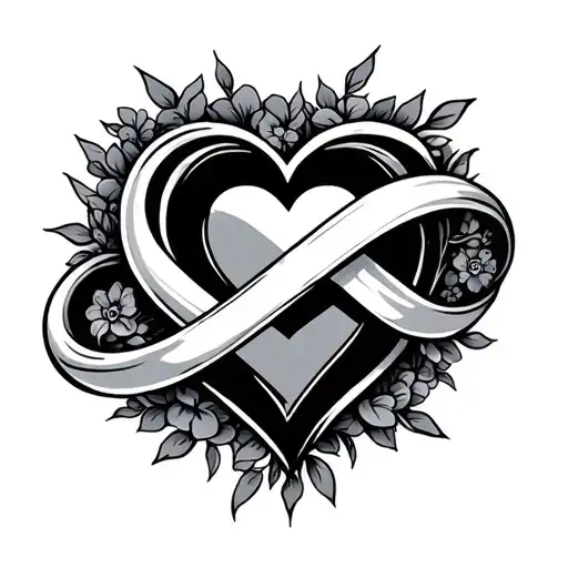 Love For Eternity Heart Infinity