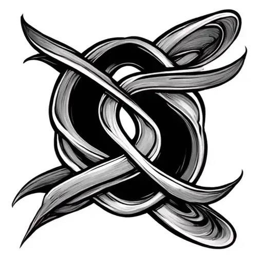 Infinity Loop With Name Sai