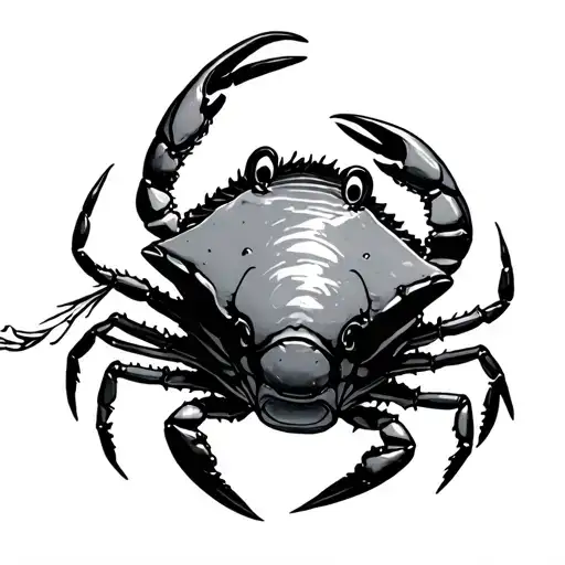 Crab Wizard Casting A Spell