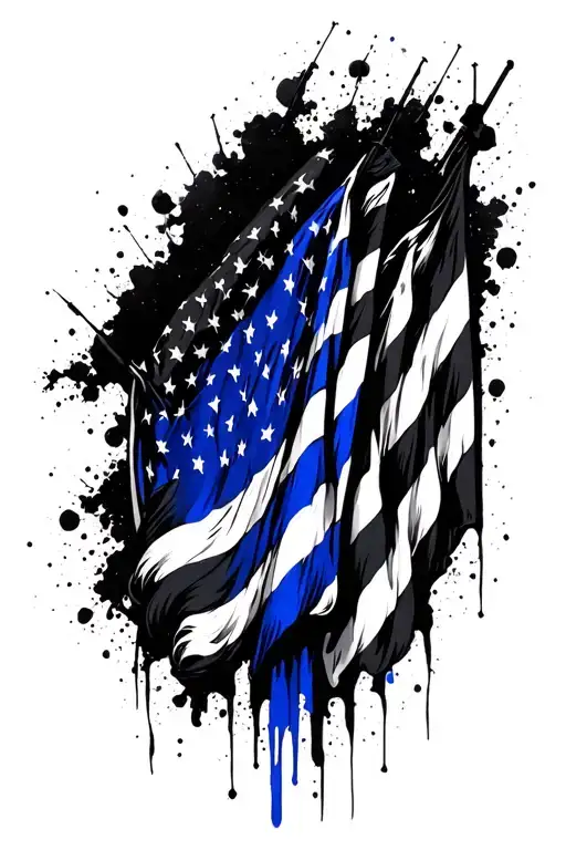 Thin Blue Line Flag Incorporated