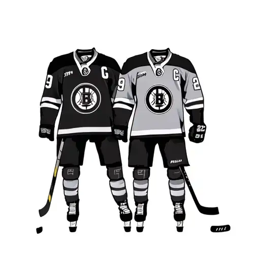 Two Hockey Jerseys
