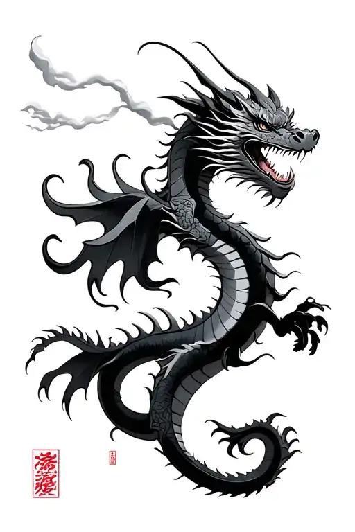 Year Of The Dragon Flying