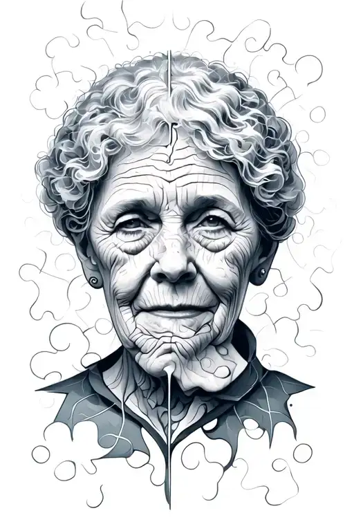 Alzheimer Puzzl Inside Filled