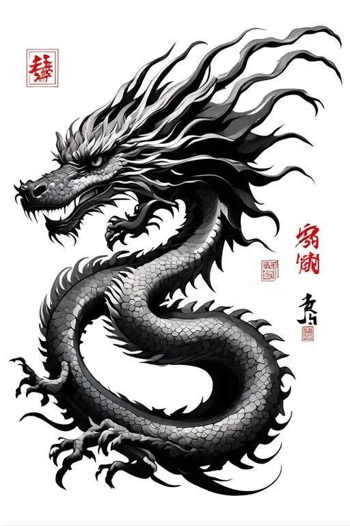 Year Of The Dragon Intertwined