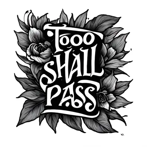 This Too Shall Pass