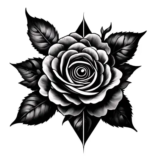 Eye Of Horus Ankh Roses And Ryan Joshua