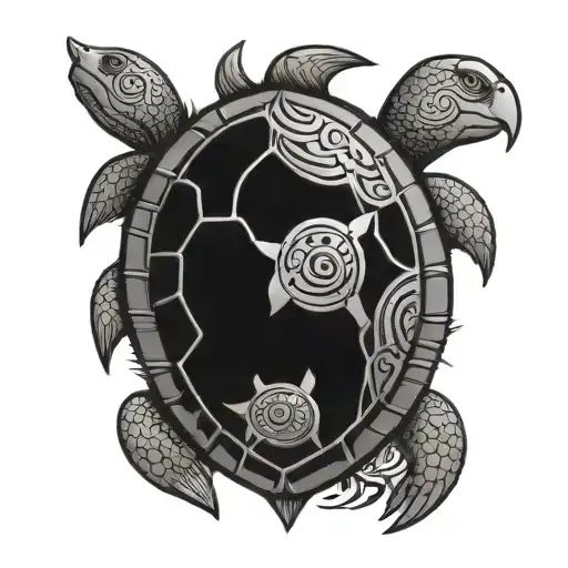 Taino Puerto Rican Sheild Turtle