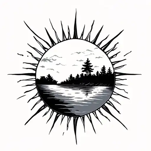 Horizon Sun Bright Future