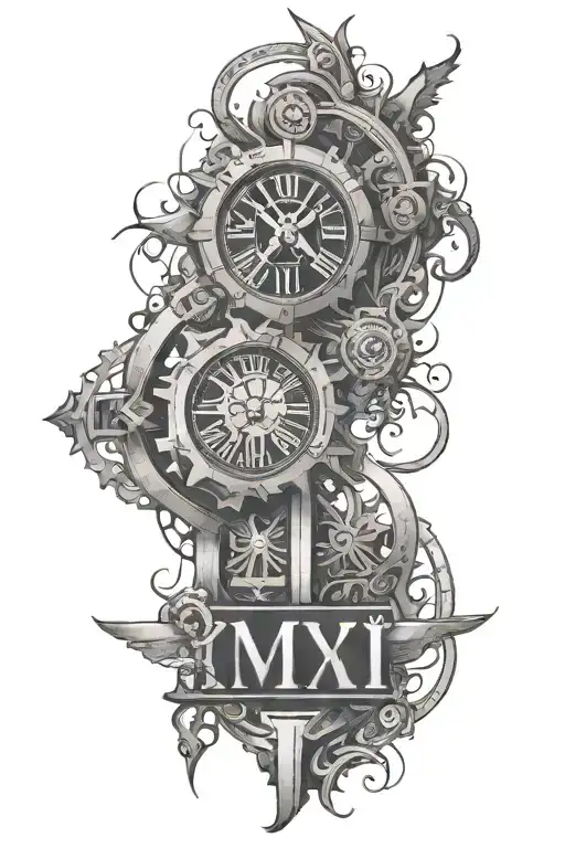 Roman Numerals Surrounded