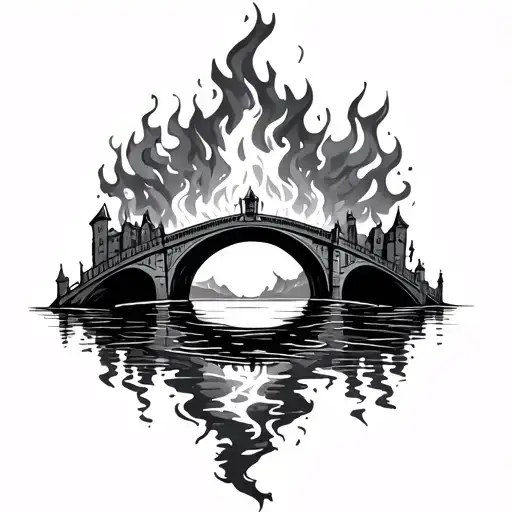Burning Bridge