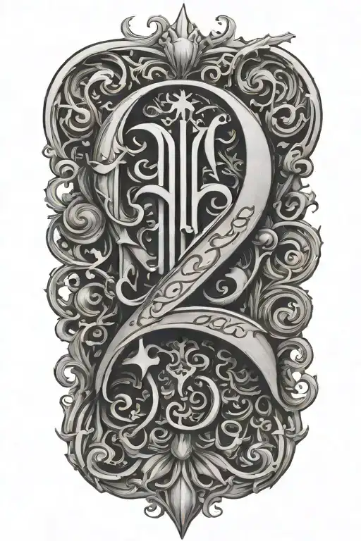 Mystic Gothic Letter