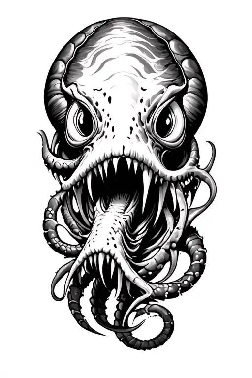 Sea Creature Emerging