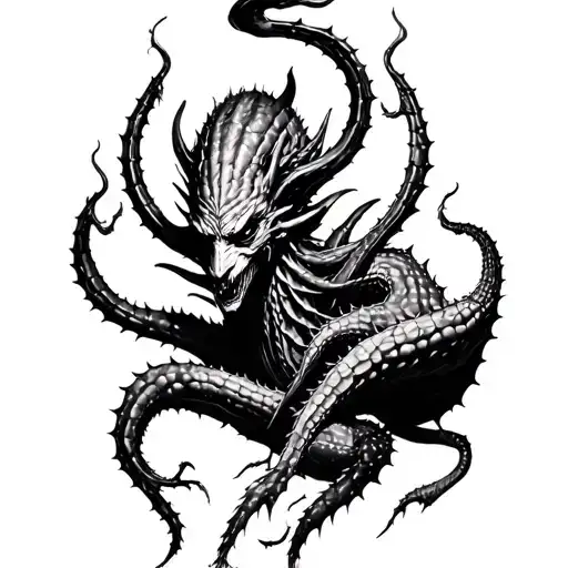 Dream Cacther With Devil Comming Trough It
