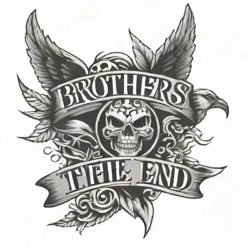 Brothers Till The End Slogan