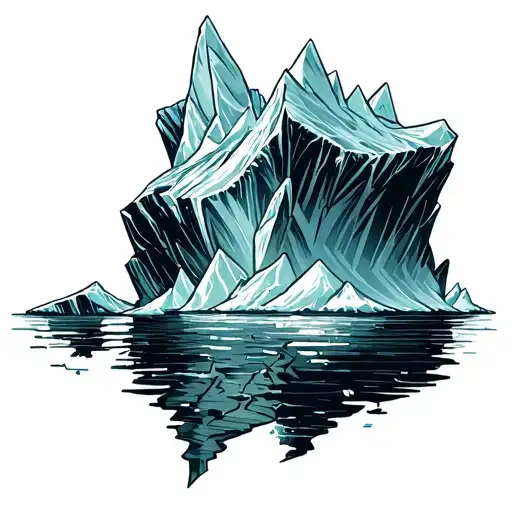 Iceberg Floating