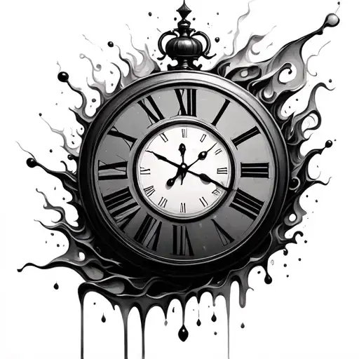 Fininacci Clock Melting