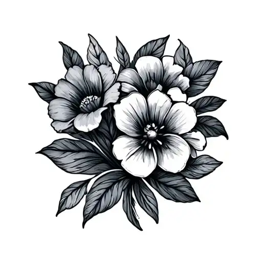 Flowers Kid Outline I Love You Paint Brush Ocean Waves