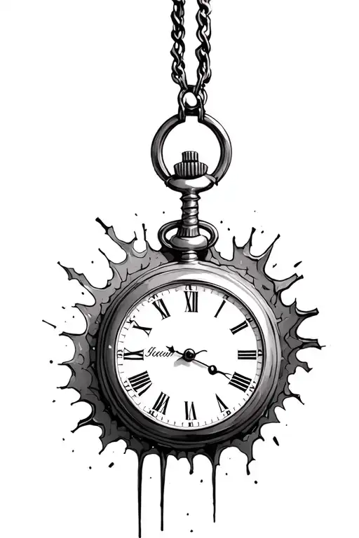 Pocket Watch Torn Apart