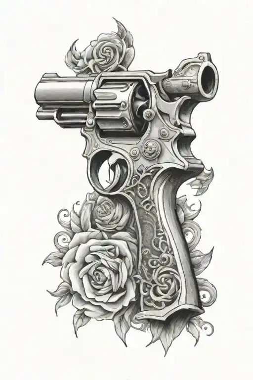 Revolver Pistol
