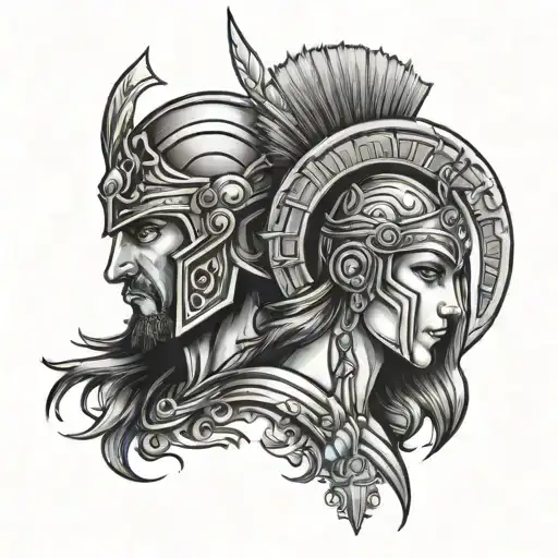 Ares And Athena