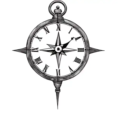 Clock And Compass