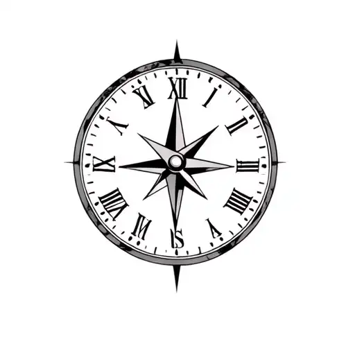 Clock And Compass