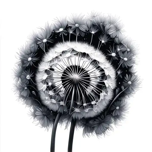 Dandelion Floating