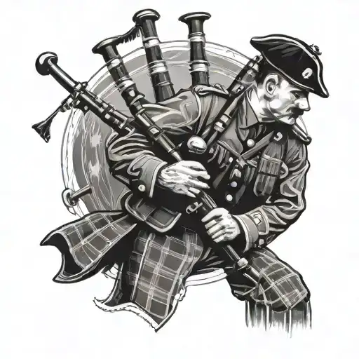Bagpipes Ww1 Soldier