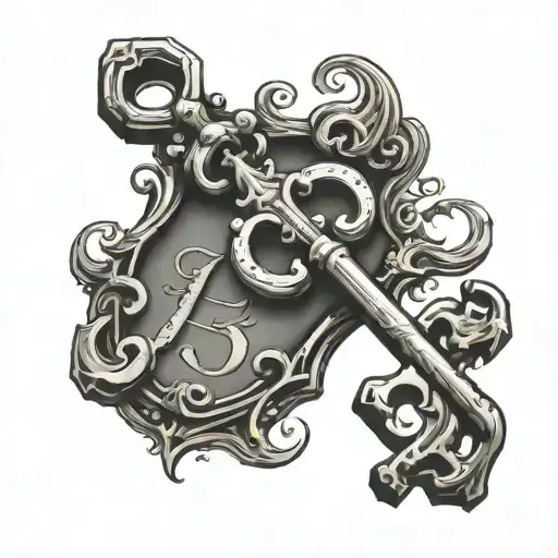 Key From Letters Lolock From Letters Ve