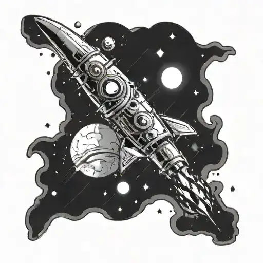 Space Theme Arm Sleeve