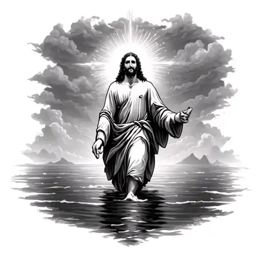 Jesus Walking On Water