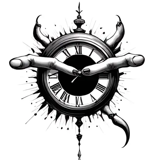 Clock Hands Pointing